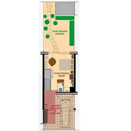 Private Studio, Patio Garden And Free Car Parking 4* Amsterdam