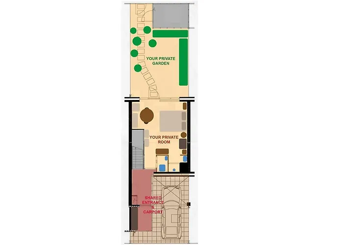 Private Studio, Patio Garden And Free Car Parking 4* 암스테르담